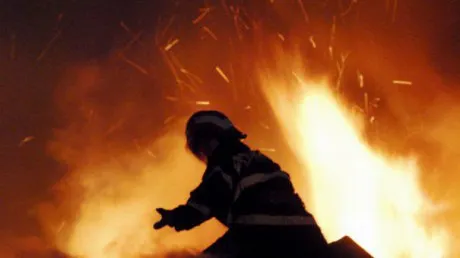Incendiu de proporții la Siliștea Gumești. O persoană a murit