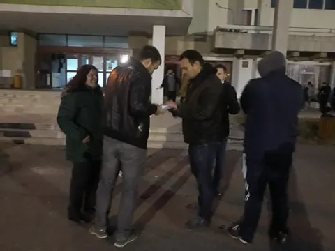 Protest în județul Teleorman: câțiva oameni au protestat la Alexandria