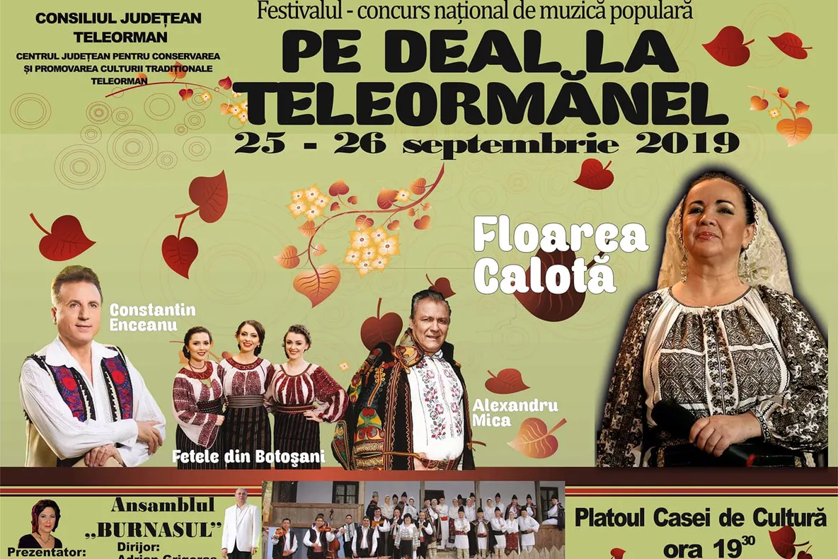 23 de concurenți participă la ediția jubiliară a festivalului ”Pe deal la Teleormănel”