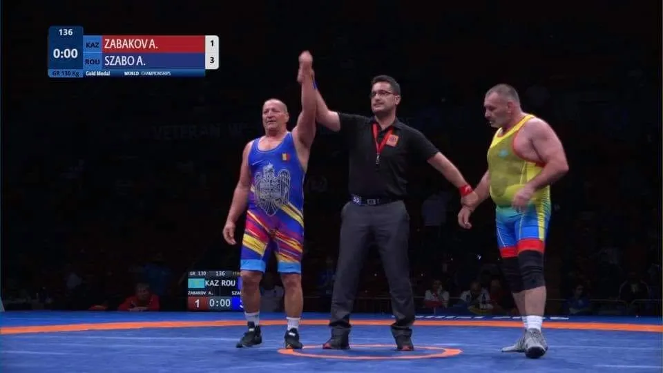 Attila Szabo e din nou campion mondial!