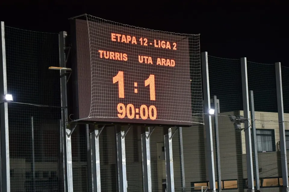 Turris nu convinge, dar rămâne lider în Liga 2
