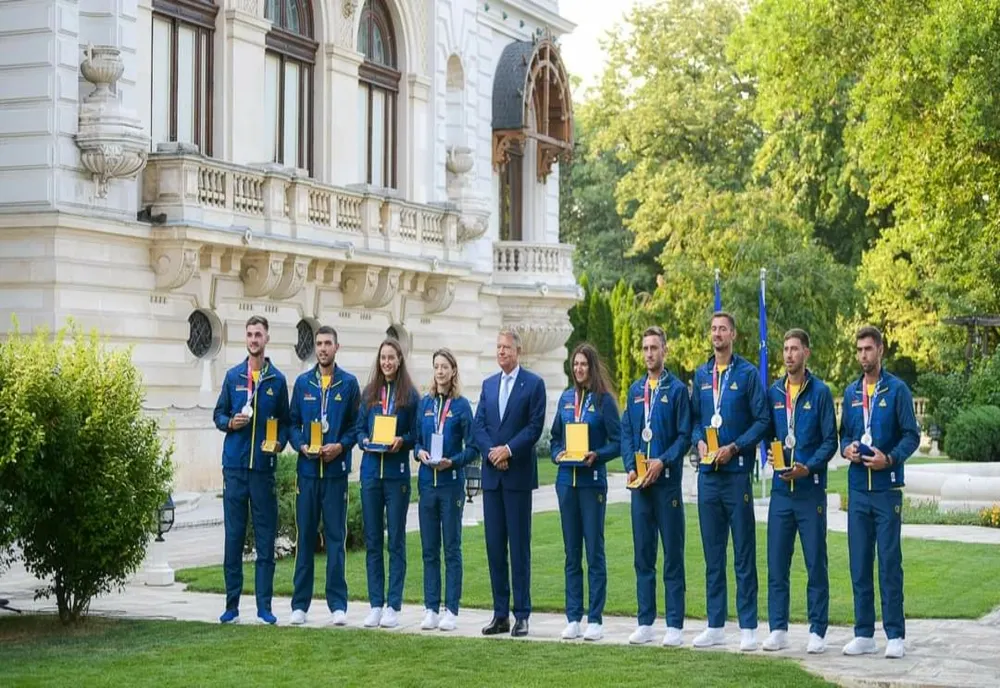 Preşedintele i-a decorat pe sportivii care au obţinut medalii la Jocurile Olimpice de la Tokyo