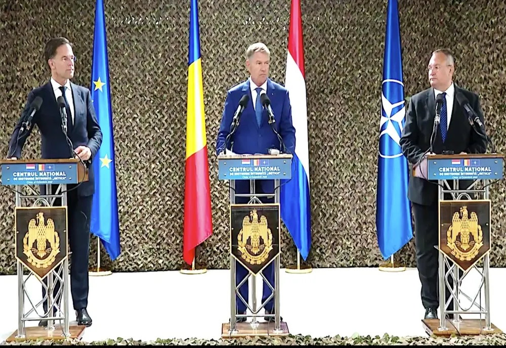 Klaus Iohannis, după vizita premierului Olandei la Cincu: Sperăm ca în scurt timp să se întrunească condițiile politice de aderare la Schengen