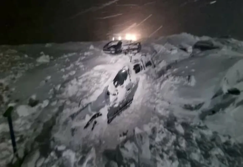 Atenție! Avalanșă noaptea trecută la o cabană din România
