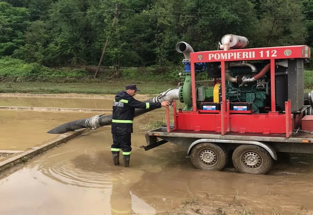 Cod galben de inundații în nouă județe din țară