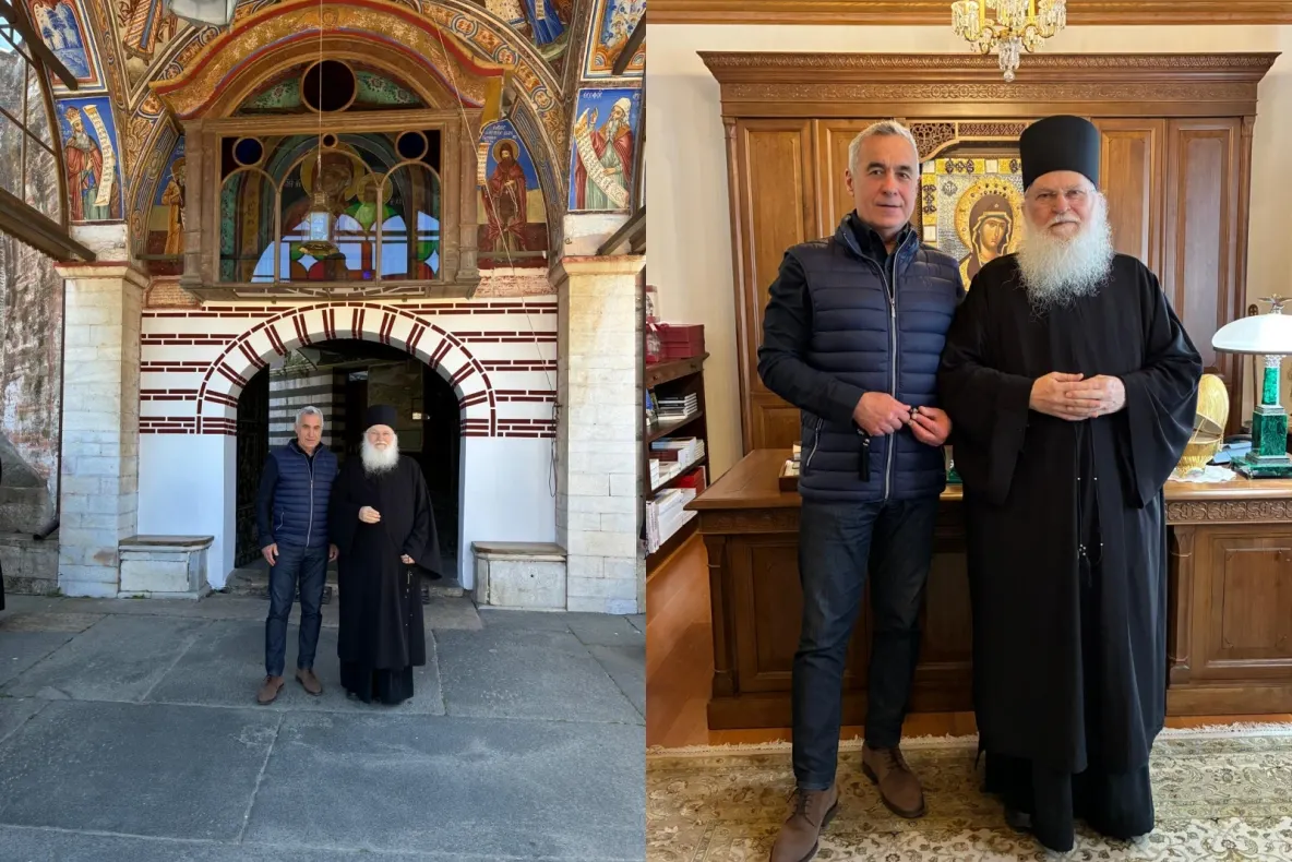Călin Georgescu a mers pe Muntele Athos. Mesajul candidatului interzis în plină criză politică