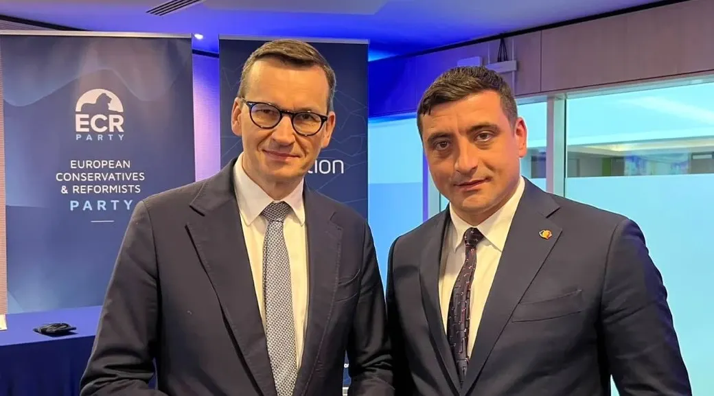 George Simion a fost reconfirmat vicepreședinte al ECR Party