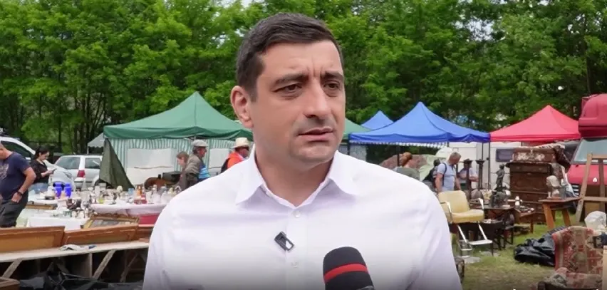 George Simion, alături de români la târgul de la Negreni: „E nevoie de speranță în România!”
