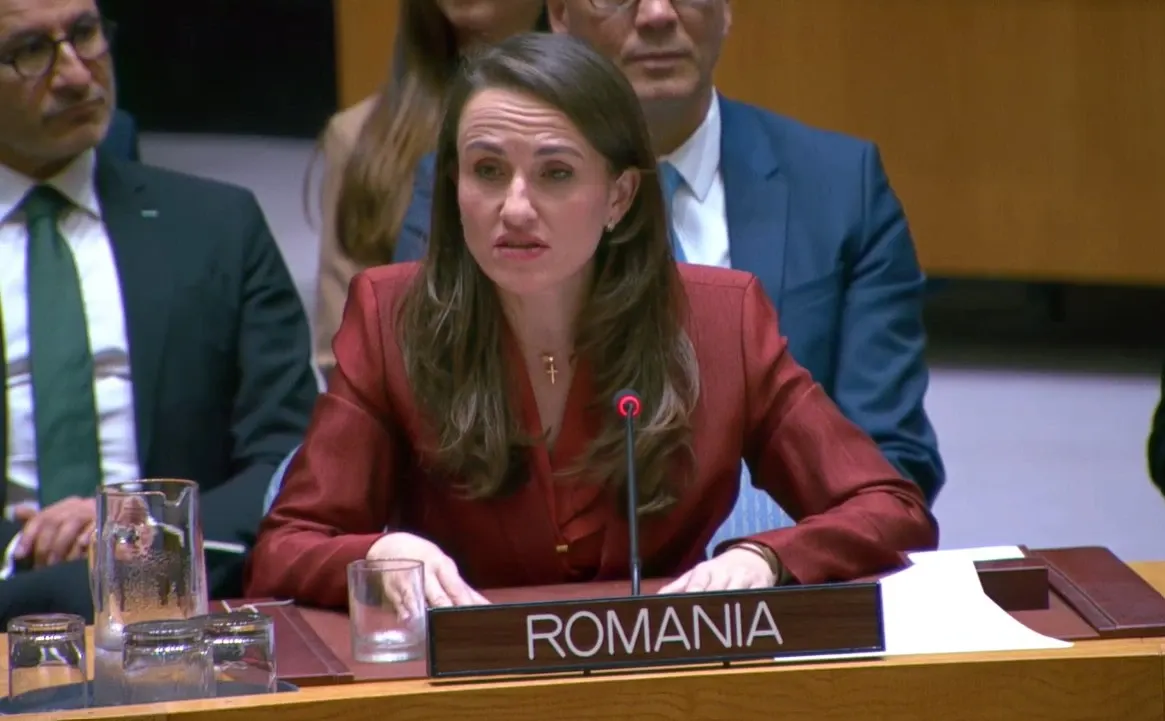 Oana Țoiu, discurs în plenul Consiliului de Securitate al ONU: „Ignorarea suferinței umane de către Rusia nu contravine doar Cartei ONU, ci ignoră efortul celor care au dorit să ne apropie de pace”