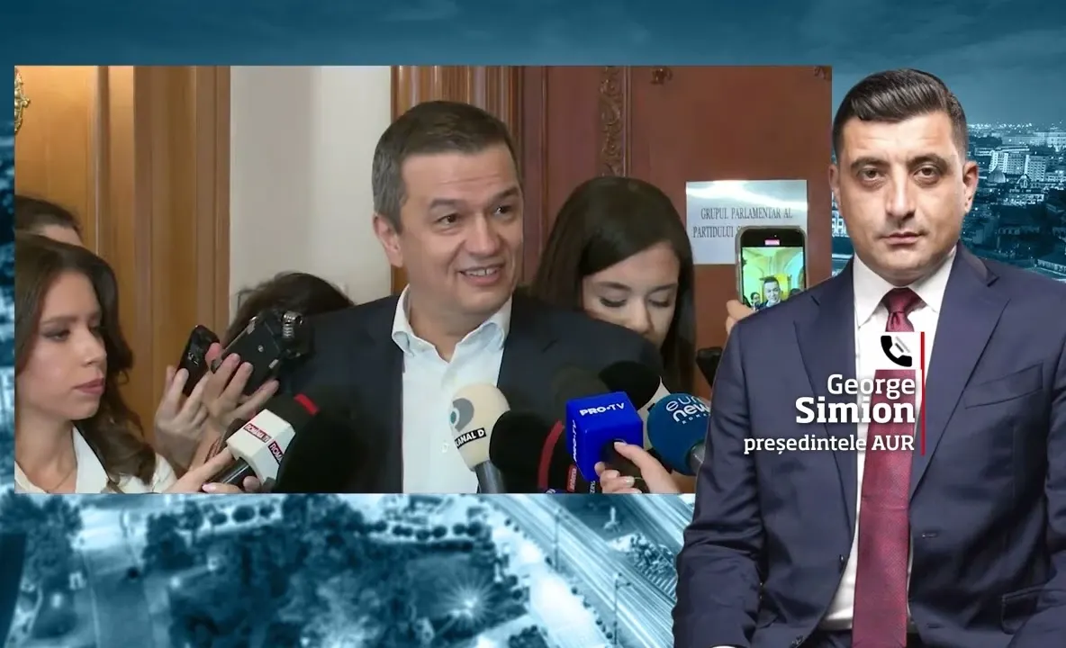 George Simion: „Alegerile anticipate sunt pe masă. Dacă PSD vrea deblocare, președinția Senatului trebuie să revină AUR”