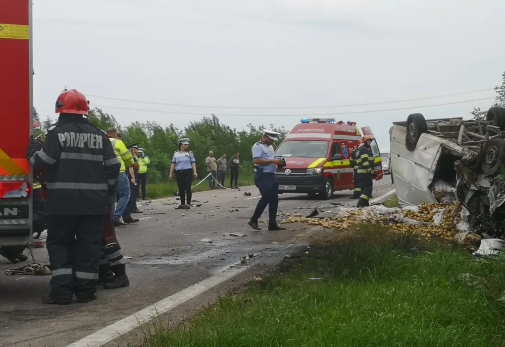 Alt accident rutier GRAV în Teleorman! Trei persoane au decedat între Vitănești și Văceni