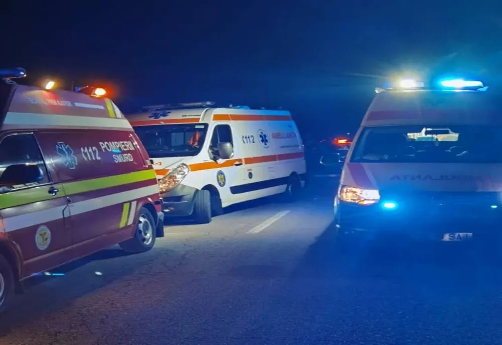 VIDEO. Şase răniţi şi doi morţi, într-un accident rutier în Teleorman. A fost activat Planul ROŞU de intervenţie