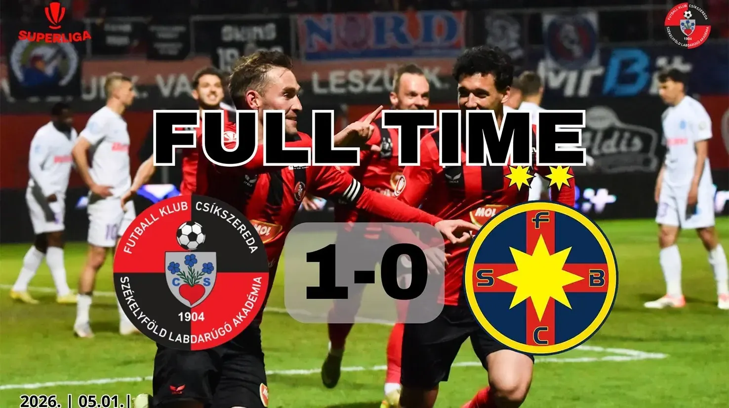 Csikszereda - FCSB 1-0
