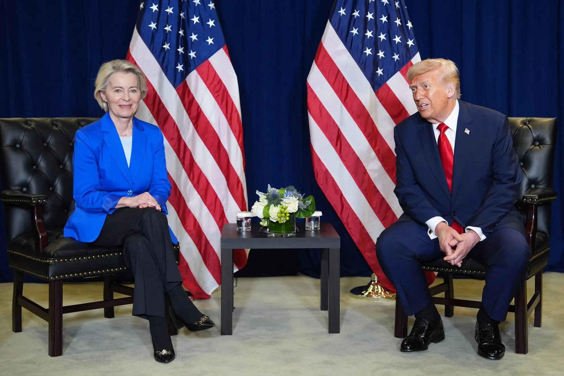 Ursula von der Leyer, Donald Trump