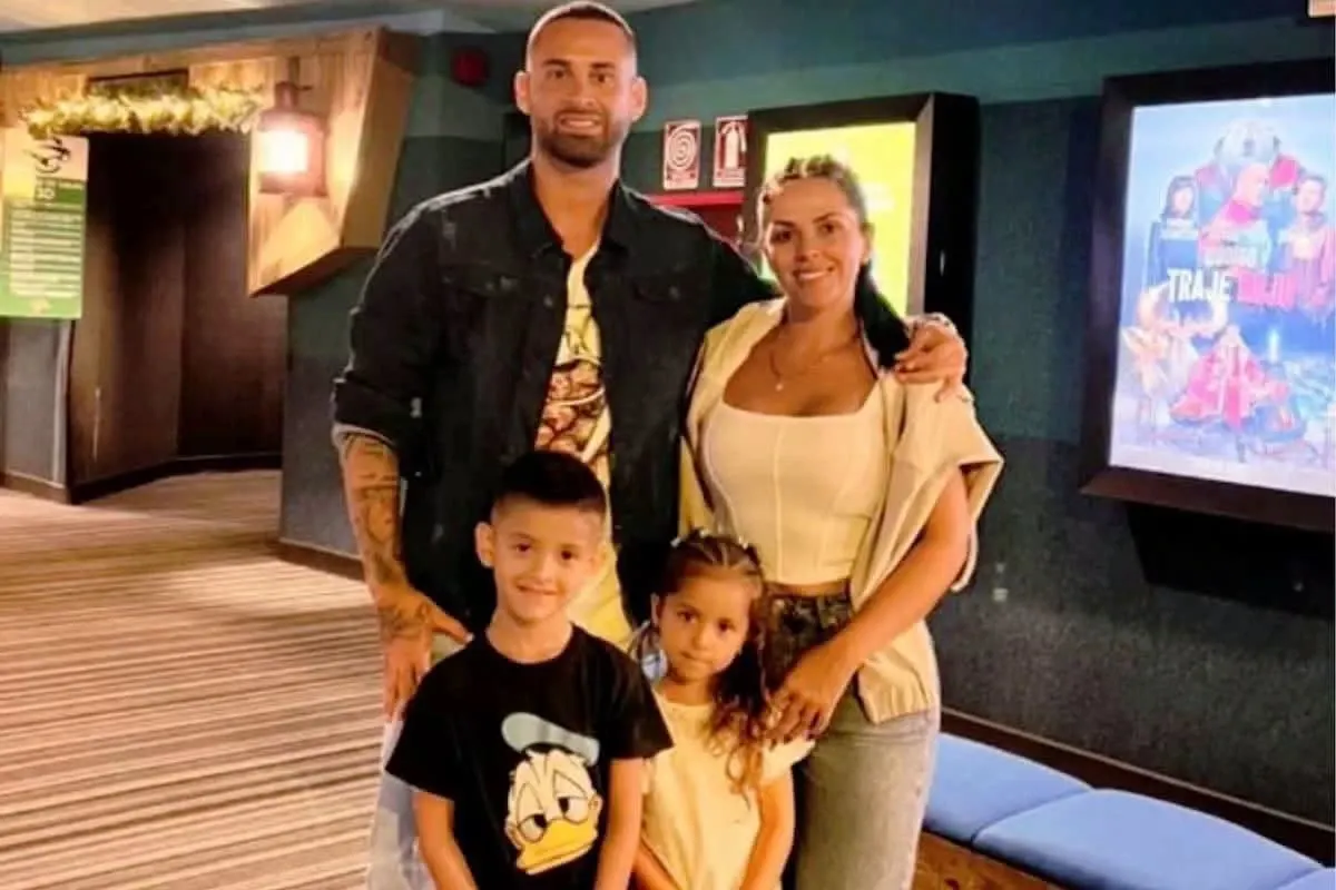 Lucas Trejo și familia sa