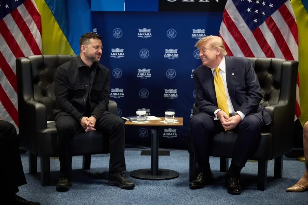 Donald Trump, Volodomir Zelenski