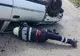 Autoturism răsturnat la Dracea