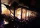 Un incendiu puternic a făcut scrum un depozit de furaje VIDEO
