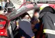 Accident rutier! Un autoturism s-a ciocnit de o cisternă! O persoană a rămas încarcerată FOTO