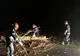 Copaci cazuti peste masini si peste firele de electricitate