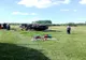 VIDEO. Un bărbat s-a răsturnat cu tractorul. Dus la spital cu elicopterul