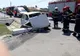 Accident în Teleorman: O maşină a lovit un cap de pod, două persoane rănite