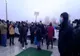 VIDEO: Angajaţii Combinatului Chimit Turnu Măgurele au ieşit în stradă. Oamenii sunt neplătiţi de două luni