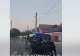 IMAGINILE ZILEI. Autospecială de jandarmerie, împinsă „la mână”, într-o intersecție din Alexandria  VIDEO